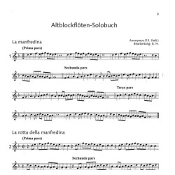 Altblockflöten solobook - Barbara Hintermeier ED21796