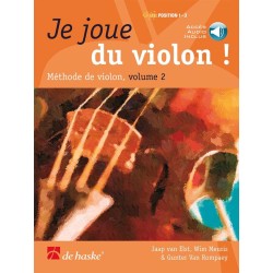 Je joue du violon volume 2 - Méthode de violon De Haske
