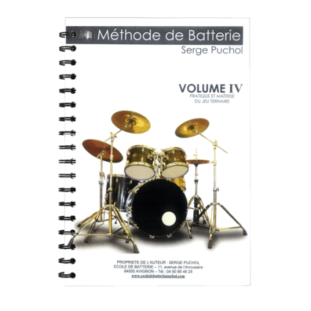 Serge Puchol - Méthode de batterie volume 4