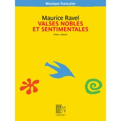 Ravel Valses nobles et sentimentales - Partition piano
