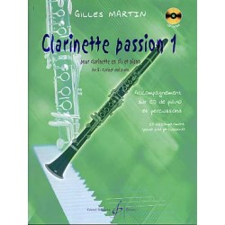 Gilles Martin - Clarinette Passion volume 1 - Partition