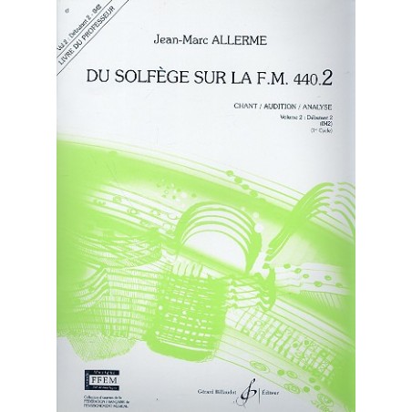 Du solfège sur la FM 440 partition Avignon