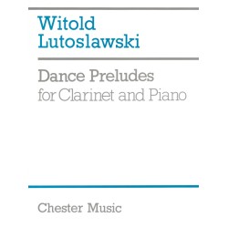 Dance preludes - Partition clarinette