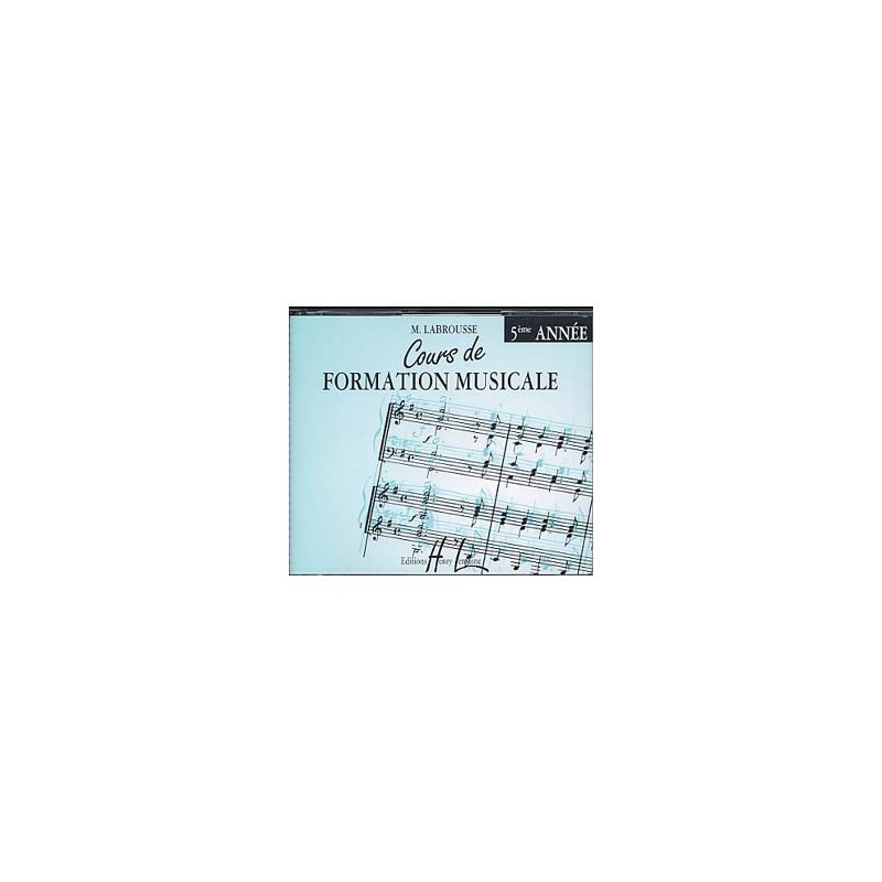 Labrousse Cours de formation musicale 5e année - le CD