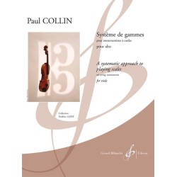 Paul Collin - Système de gammes - Partition alto