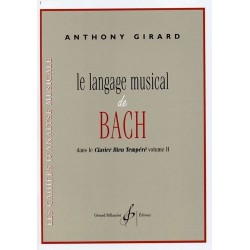 Le langage musical de Bach dans le clavier bien tempéré volume 2