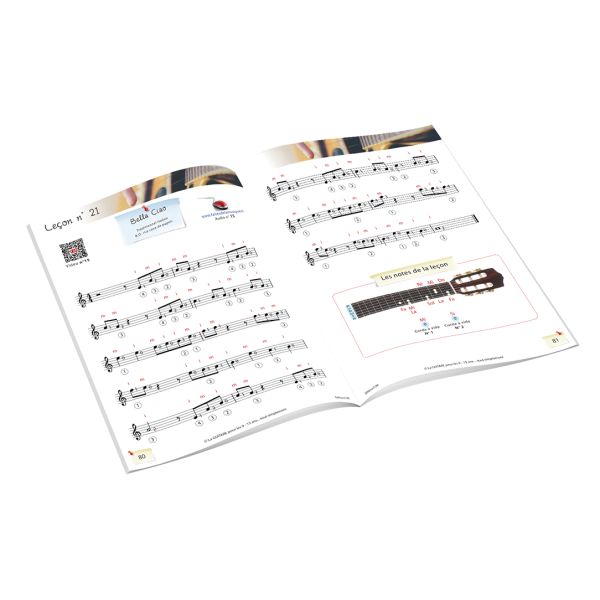 La guitare pour les 9-15 ans partition avignon