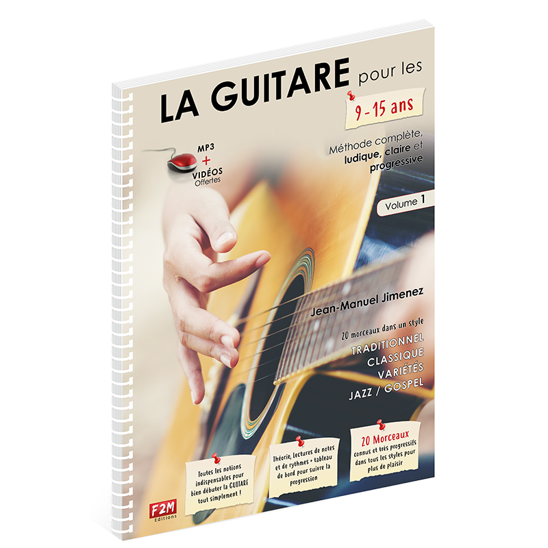 La guitare pour les 9-15 ans - Partition