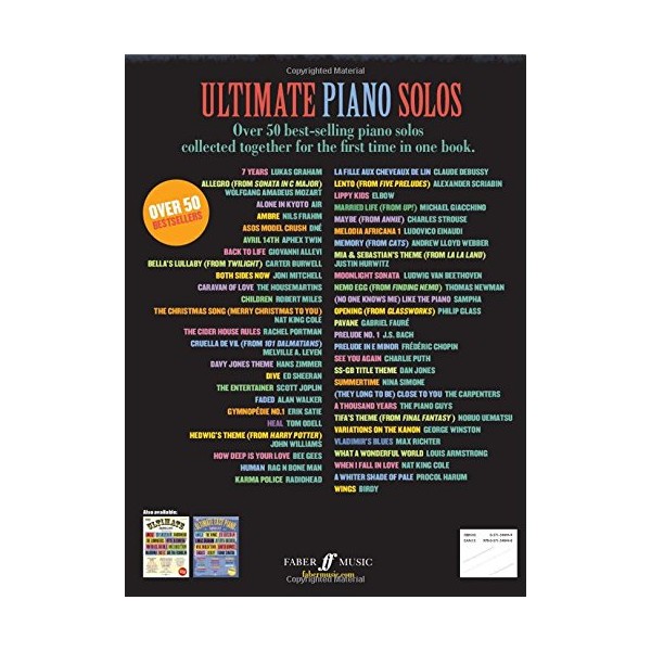 Ultimate piano solos partition