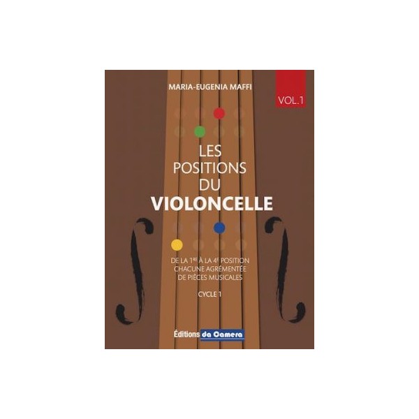 les positions au violoncelle - Partition - partition reliée