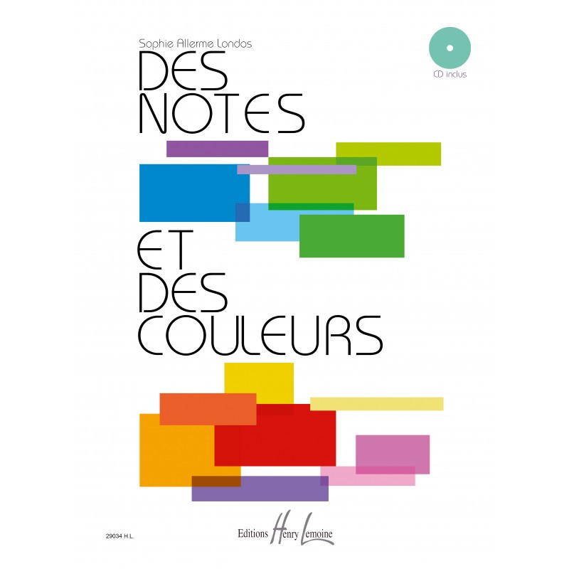 Des Notes et des couleurs - Partition Des Notes et des couleurs - Partition