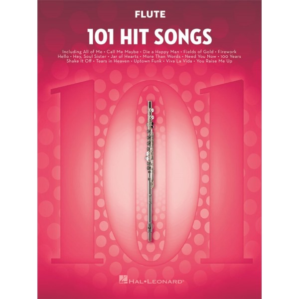 101 hits songs flûte - Partition