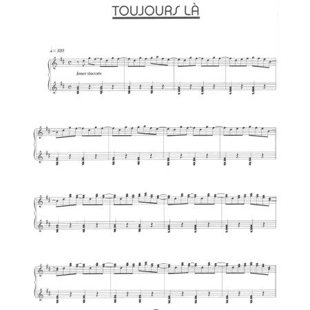 Yann Tiersen Amelie Poulain - partition piano