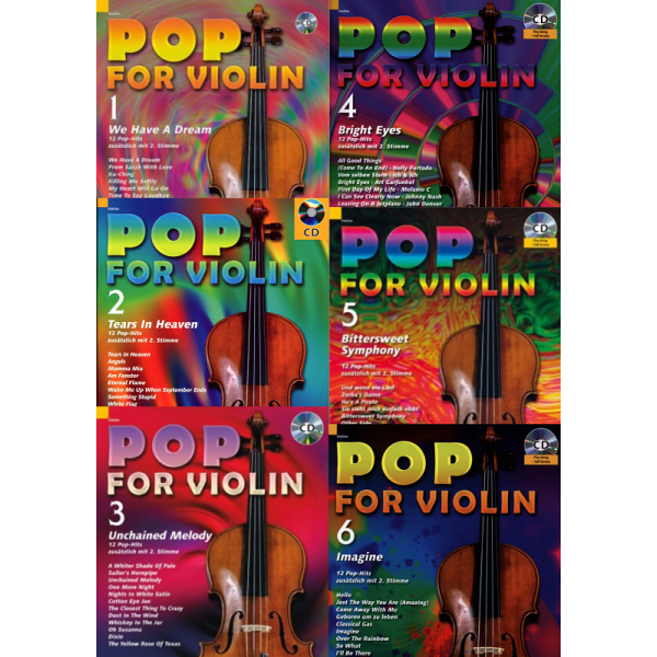 Pop for violin - Partition violon