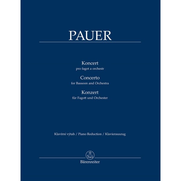 partition concerto basson de pauer