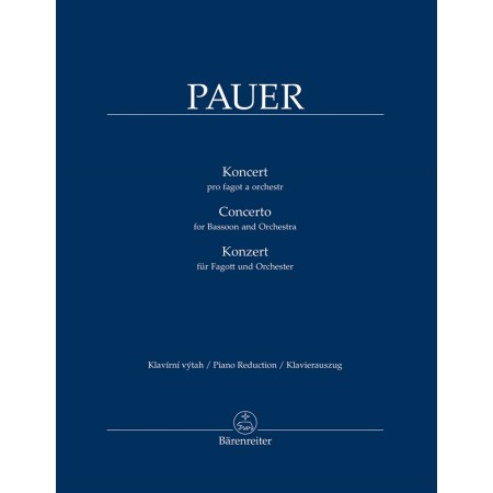 Pauer Concerto basson - Partition