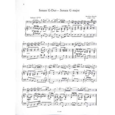 Baroque sonatas for bassoon