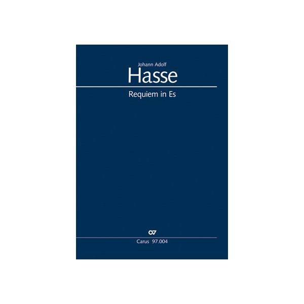 Hasse Requiem en mi bémol conducteur d'orchestre