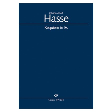 Hasse Requiem en mi bémol conducteur d'orchestre