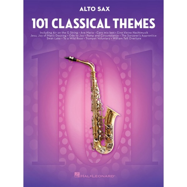 101 classical themes - Partition saxophone alto