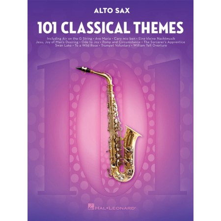101 classical themes - Partition saxophone alto