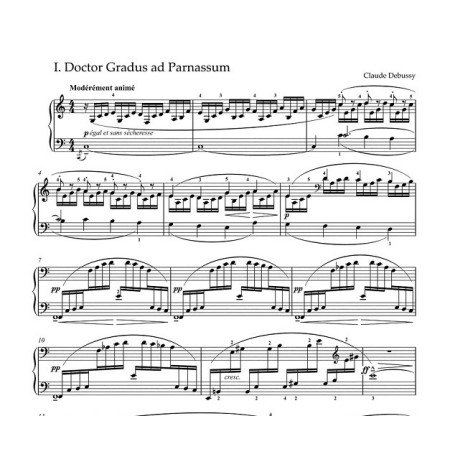 Debussy Children's corner partition piano