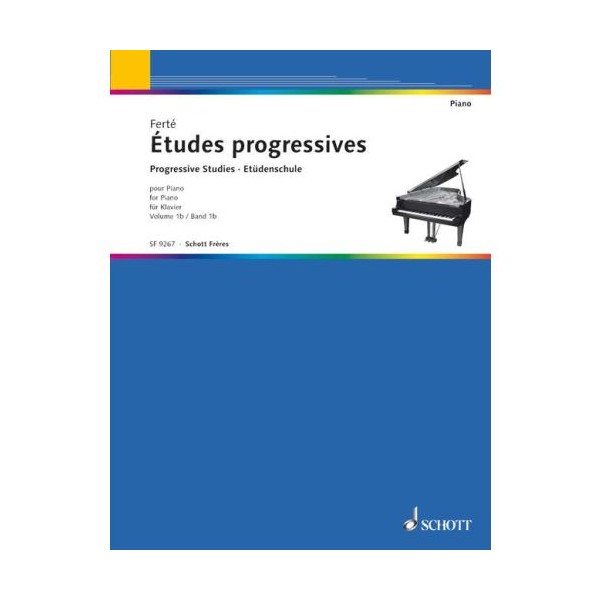 Etudes de Ferté - Partition piano