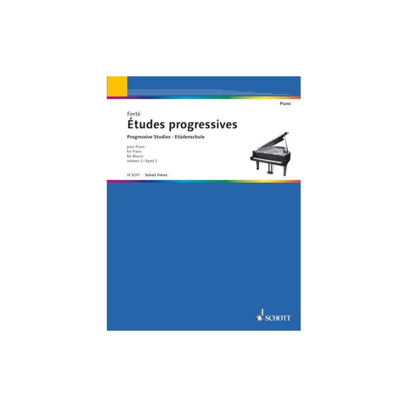 Armand Ferté - Etudes Progressives volume 3