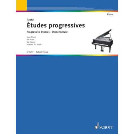 Armand Ferté - Etudes Progressives volume 3