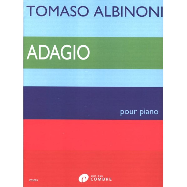 Adagio Albinoni partition piano - Le kiosque à musique Avignon
