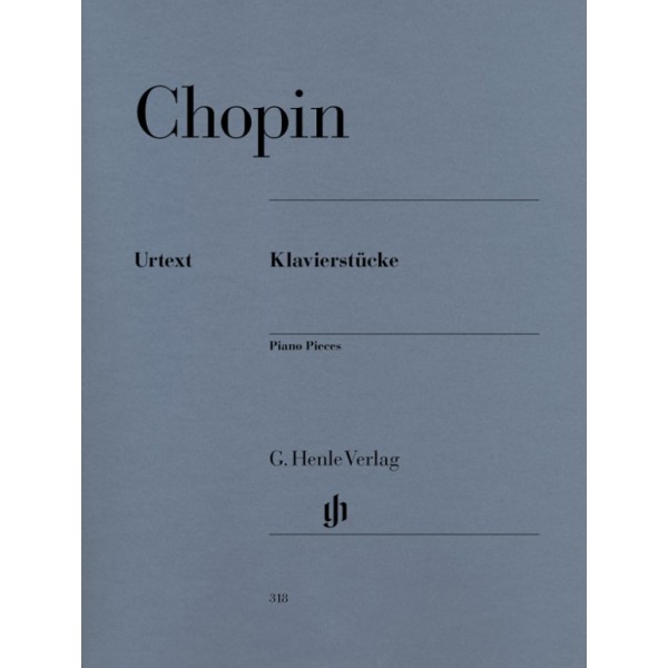Partition CHOPIN pièces pour piano