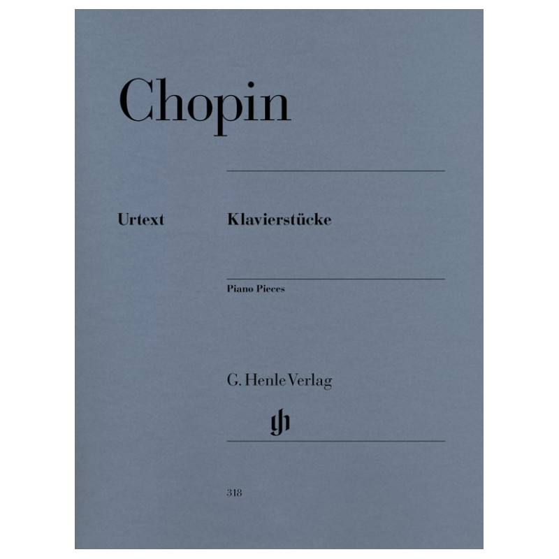 Partition CHOPIN pièces pour piano Partition CHOPIN pièces pour piano