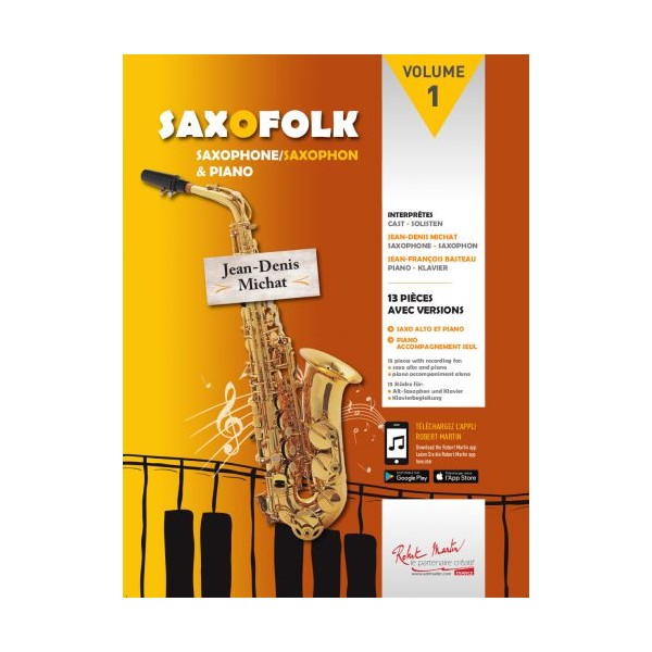 saxofolk volume 1 partition