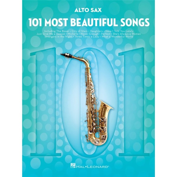 101 Most beautiful songs partition saxophone