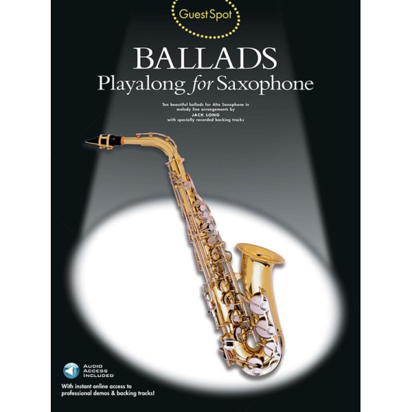 Guest Spot ballads - Partition saxophone alto