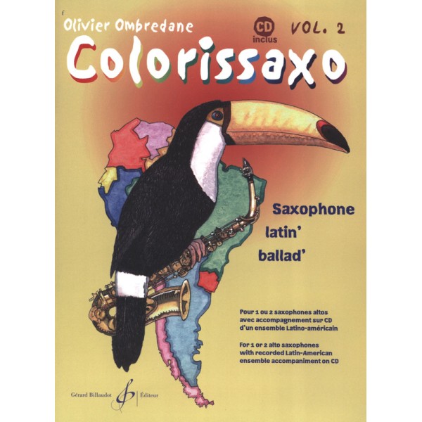 Colorissaxo volume 2 - Partition saxophone