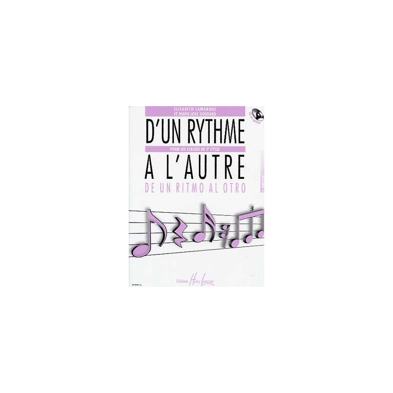 D'un rythme à l'autre volume 4 CD