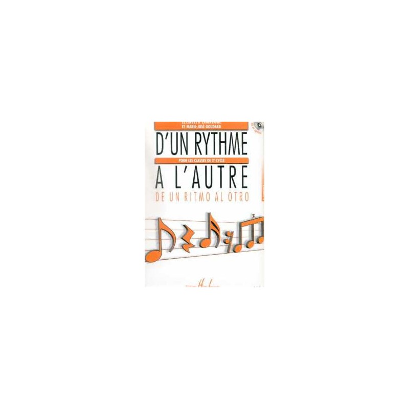 D'un rythme à l'autre volume 3 le CD D'un rythme à l'autre volume 3 le CD