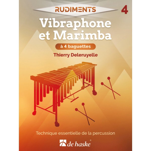 Partition Thierry Deleruyelle rudiments vibraphone marimba