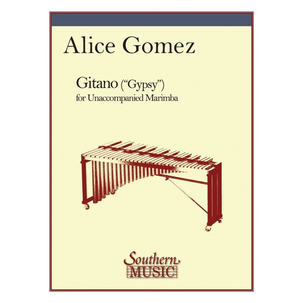 Alice Gomez GITANO - partition marimba