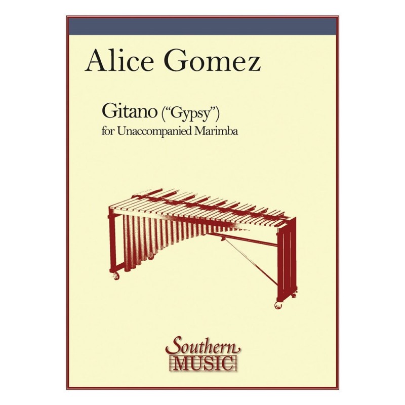 Alice Gomez GITANO - partition marimba