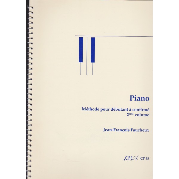 Méthode Faucheux pour piano volume 2 Partition
