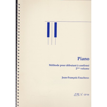 Méthode Faucheux pour piano volume 2 Partition