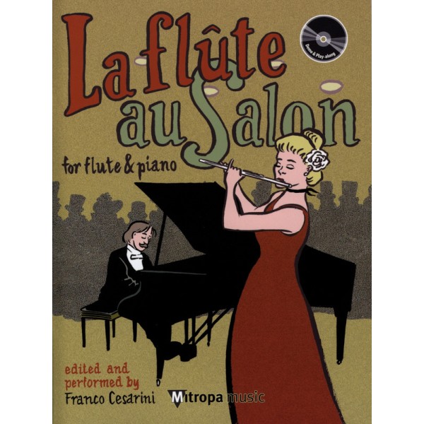 La flûte au salon partition flûte