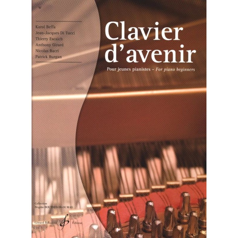 Clavier d'avenir partition piano