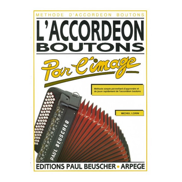 Partition accordéon boutons