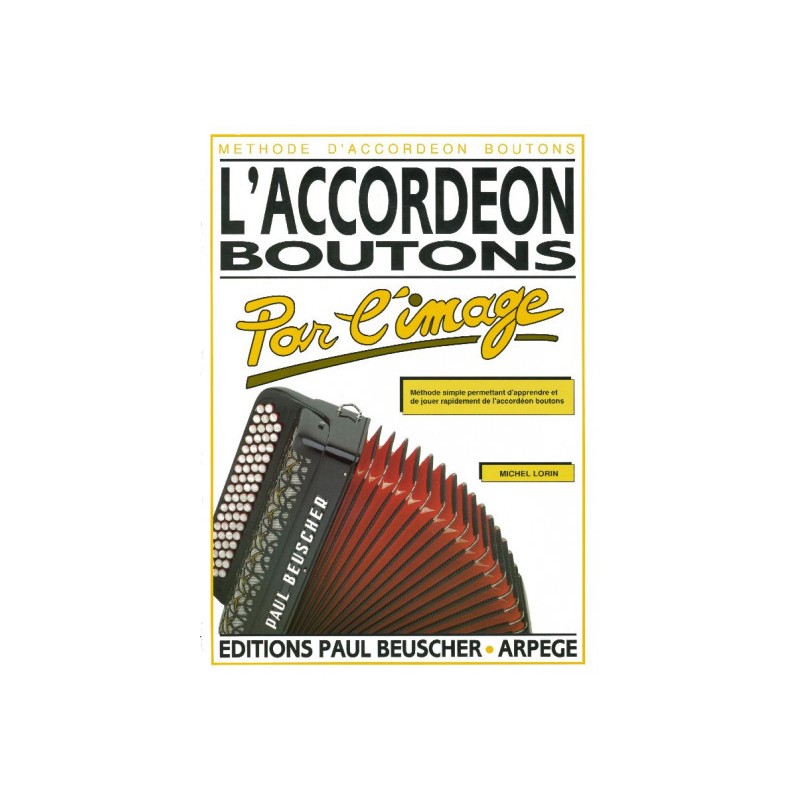 Partition accordéon boutons