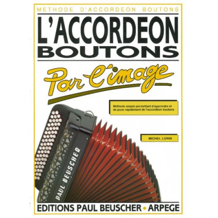Partition accordéon boutons