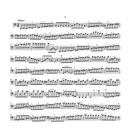 Duport 21 Etudes pour violoncelle partition