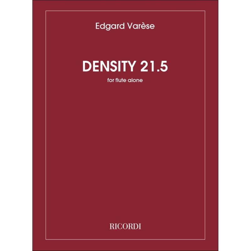 Varese Density 21.5 partition flûte